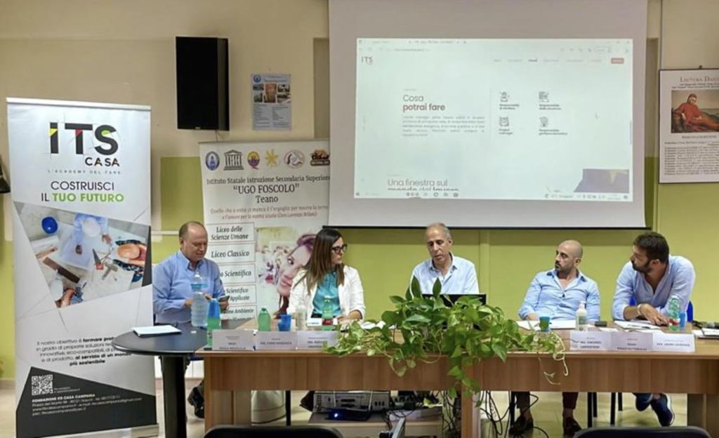 ITS Casa campania incontro teano